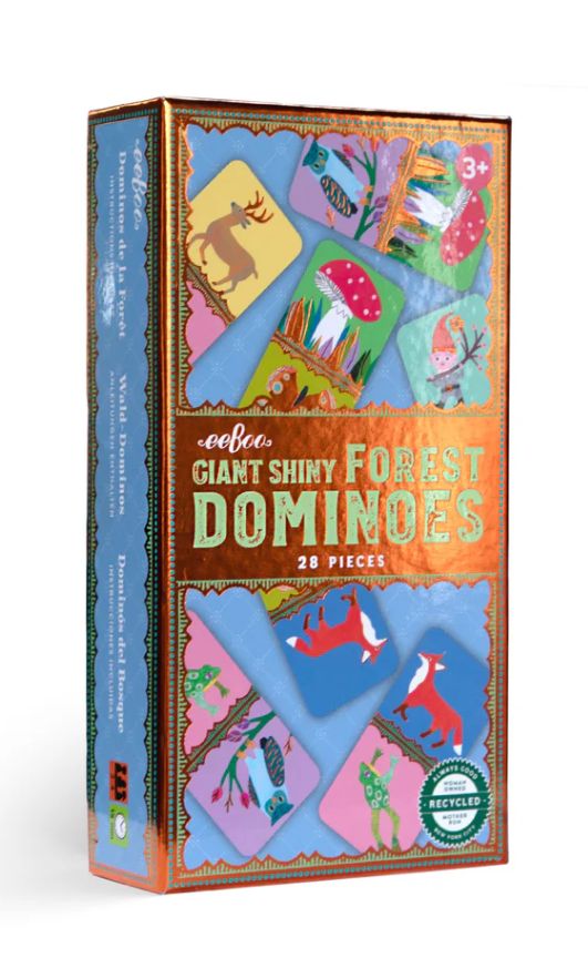 EeBoo Giant Shiny Dominoes- Forest