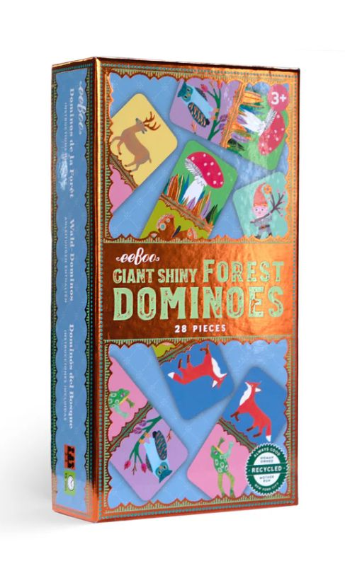 EeBoo Giant Shiny Dominoes- Forest