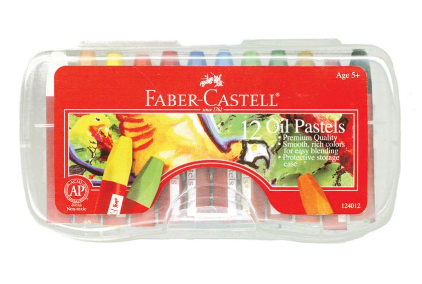 Faber Castell Oil Pastels- 12 Count