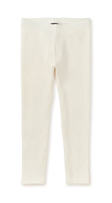 Tea Pointelle Legging- Chalk