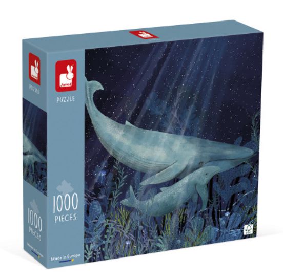 Janod 1000pc Whale Puzzle