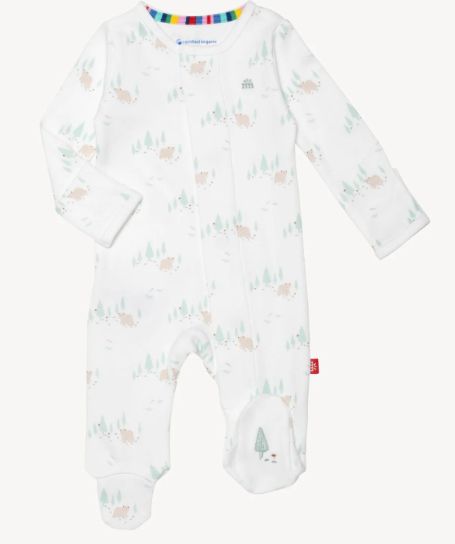 Magnetic Me Babe In The Woods Footie- Cream