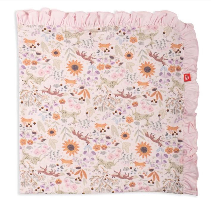 Magnetic Me Garden Dream Blanket- Pink