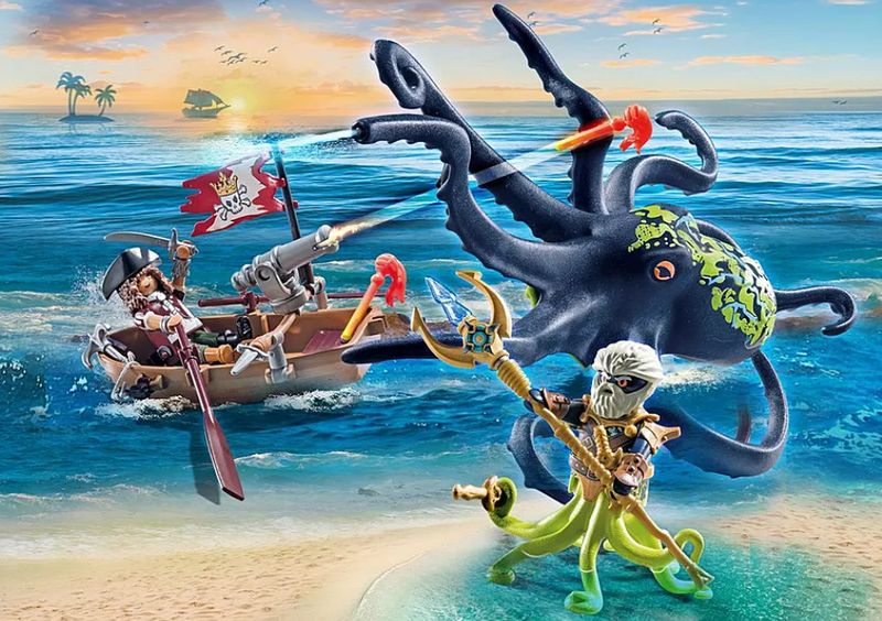 Playmobil Battle Giant Octopus