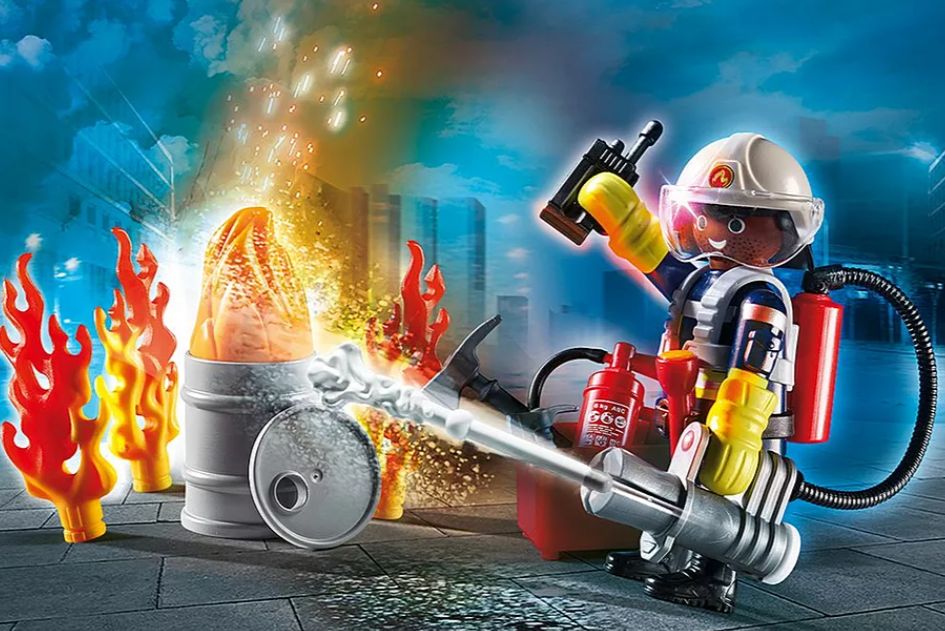 Playmobil Fire Rescue Gift Set