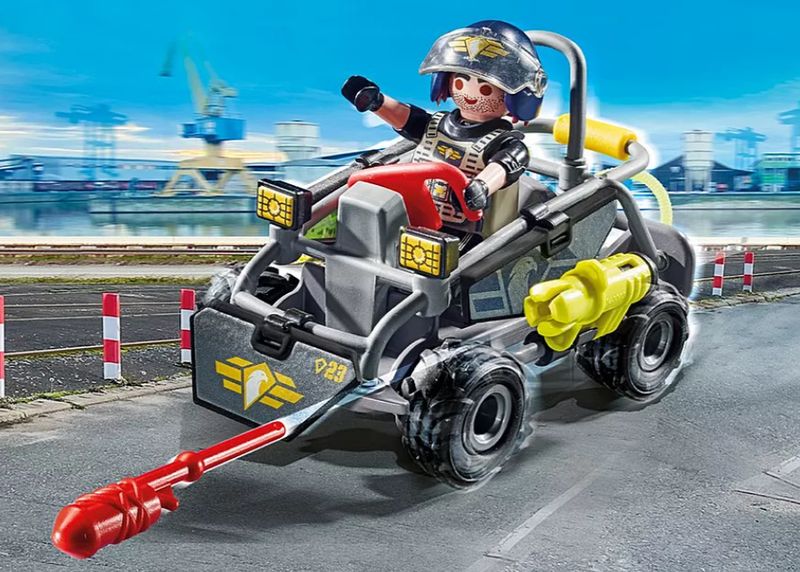 Playmobil Tactical ATV Quad