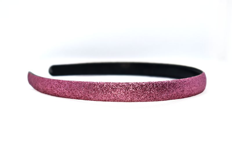 Glitter headband- pink