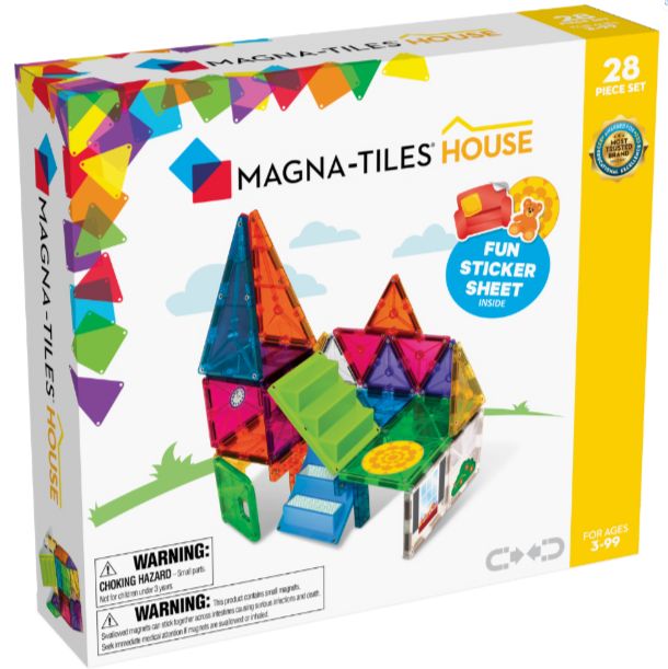 Magna-Tiles 28-piece House Set