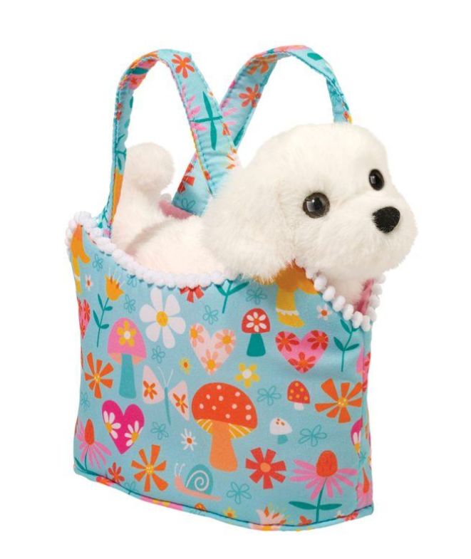 Douglas Retro Chic Purse With Pup