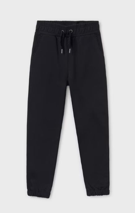 Mayoral Plush Jogger Pant- Black