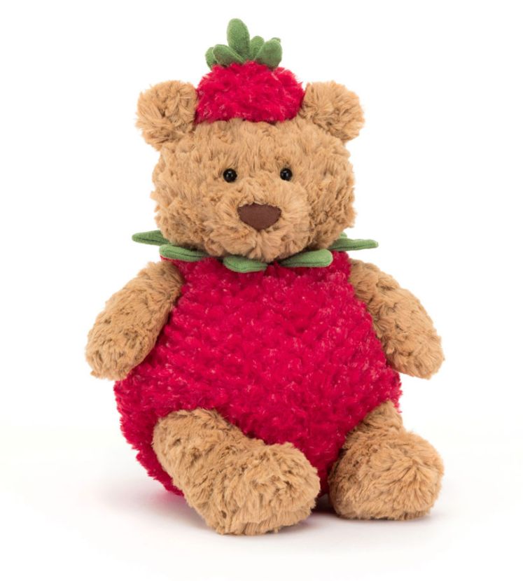 Jellycat Strawberry Bartholomew Bear