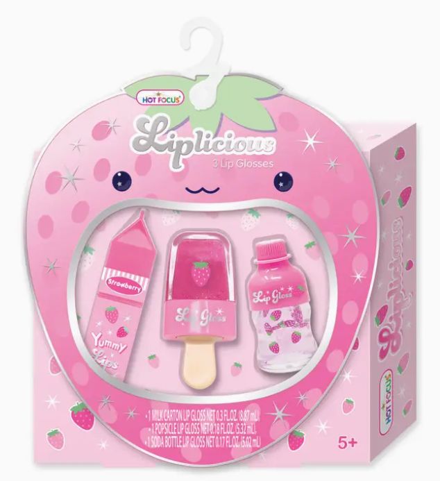 Hot Focus Strawberry Liplicious Set