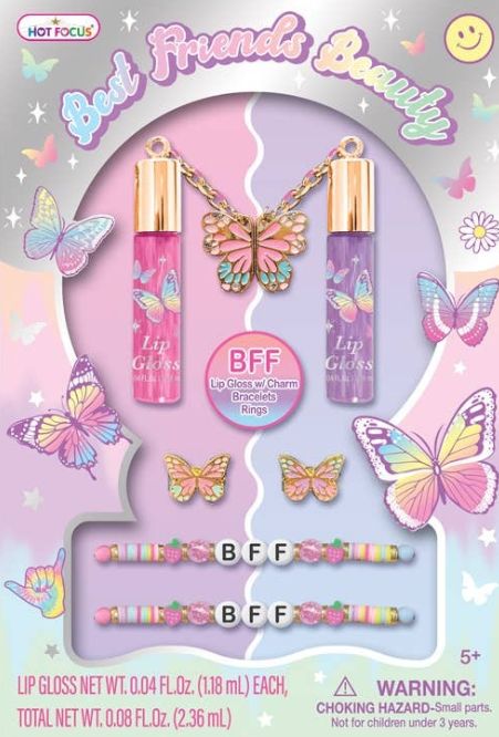 Hot Focus Best Friends Butterfly Beauty Set