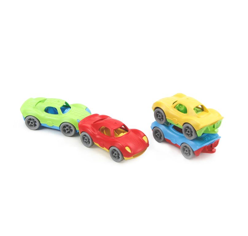 Green Toys Stack &amp; Link Racers