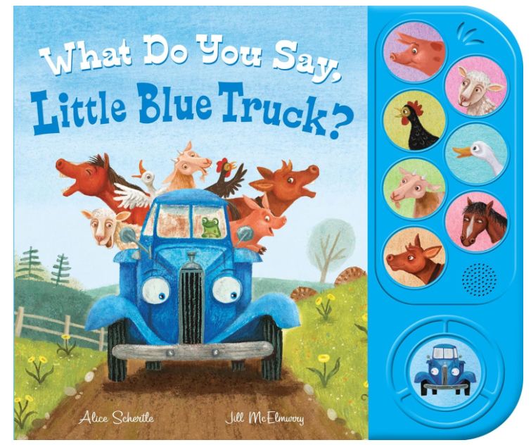 What Do You Say, Little Blue Truck?