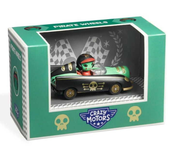 Djeco Crazy Motors Vehicle- Pirate Wheels