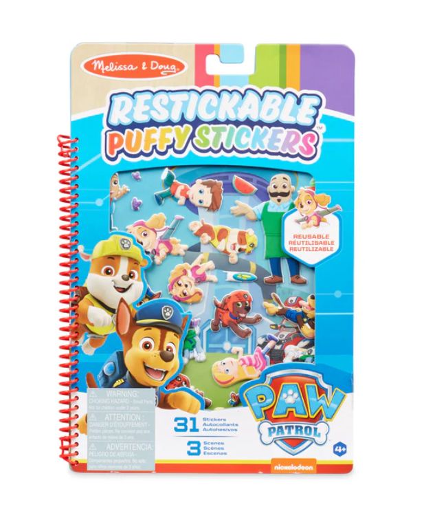 Melissa &amp; Doug Paw Patrol Puffy Sticker Activity Book