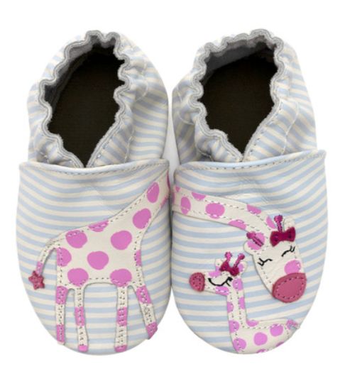 Robeez Reach For The Stars Soft Sole- Giraffe