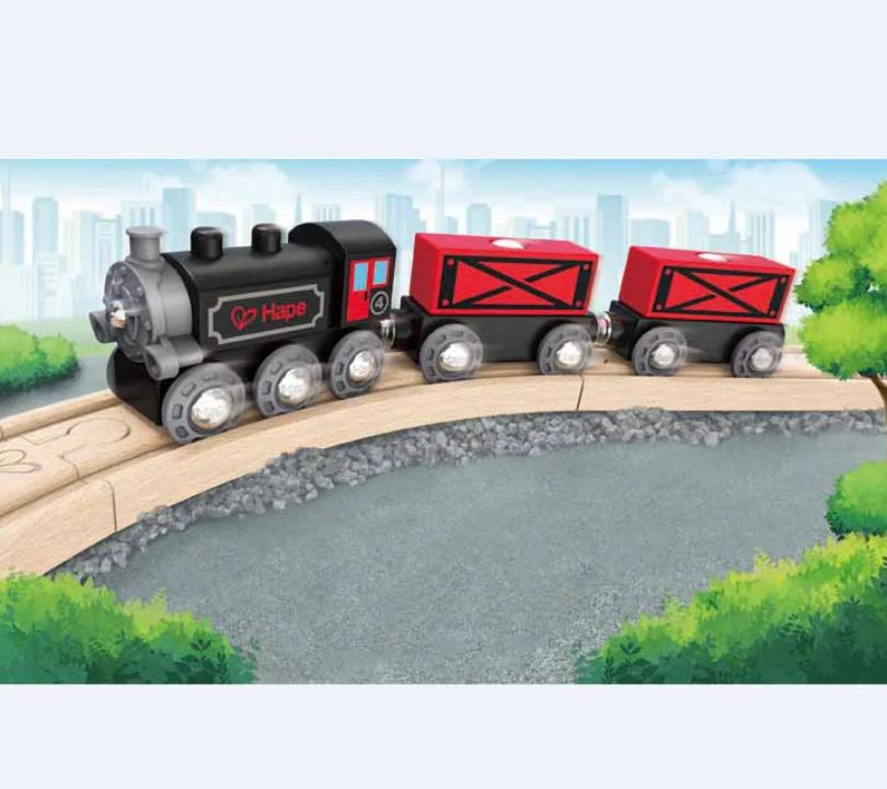 Hape Steam-Era Freight Train