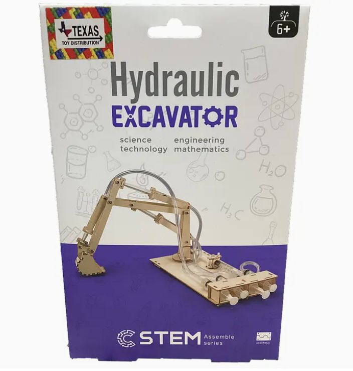 STEM Wood Kit- Excavator
