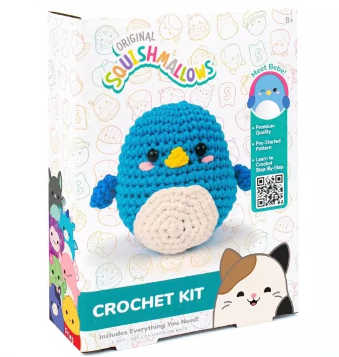 Squishmallow Crochet Kit- Bebe
