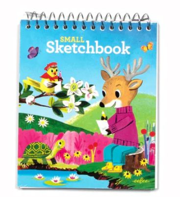 EeBoo Winter Friend Mini Sketchbook, Style: deer