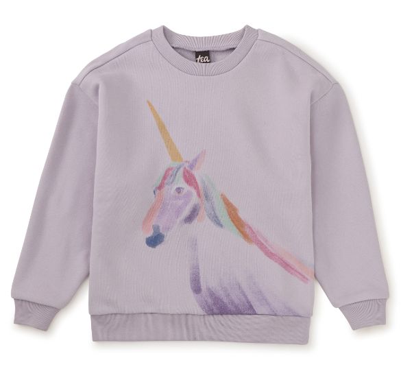 Tea Painted Unicorn Popover- Lavender