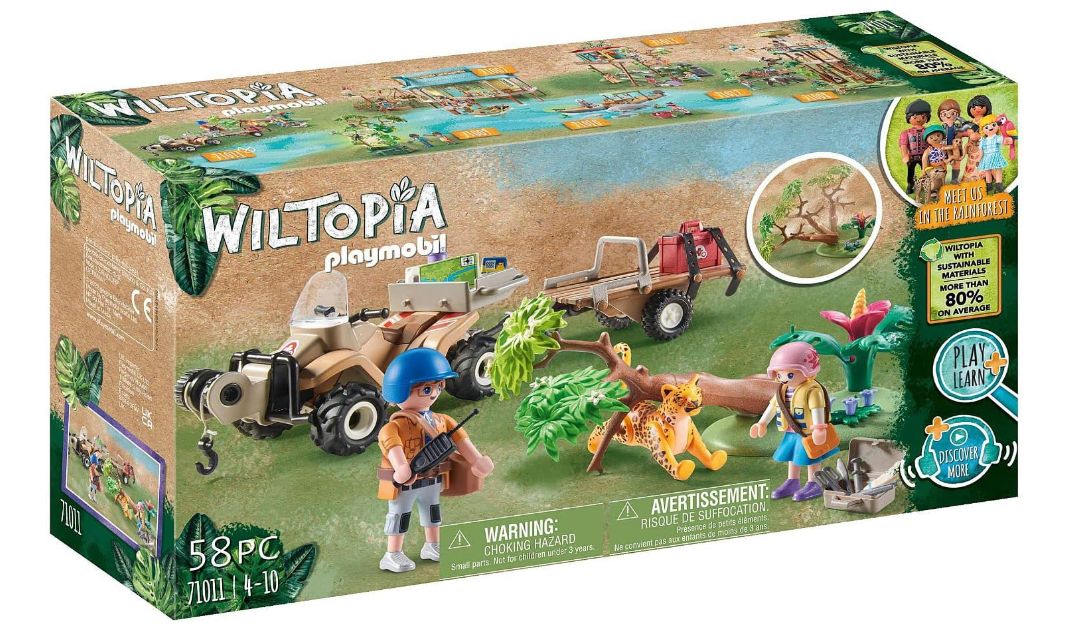 Playmobil Wiltopia- Animal Rescue Quad