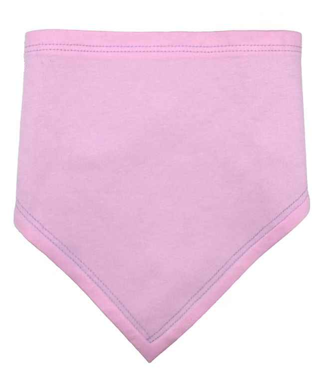 LAT Baby Bandana Bib- Lavender Pink