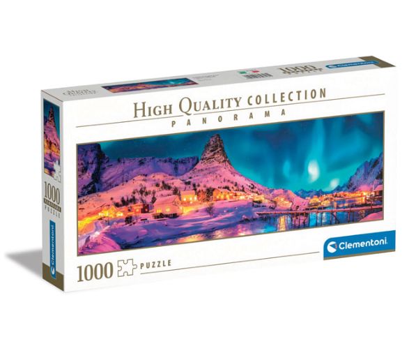 Clementoni 1000pc Panoramic Puzzle-Lofoten Island