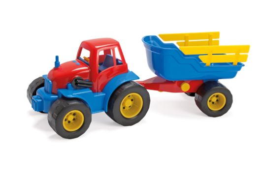 DanToys Tractor With Trailer