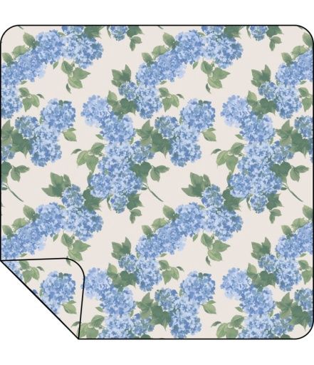 Angel Dear  Watercolor Hydrangeas Swaddle Blanket, Size: O/S