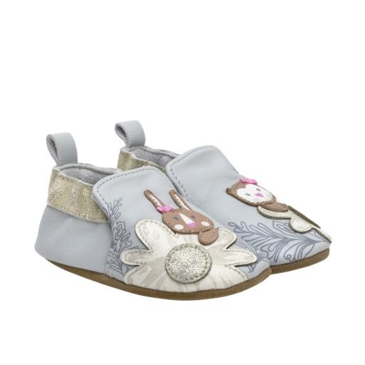 Robeez Peek-A-Boo Soft Sole Shoe, Size: 0-6M