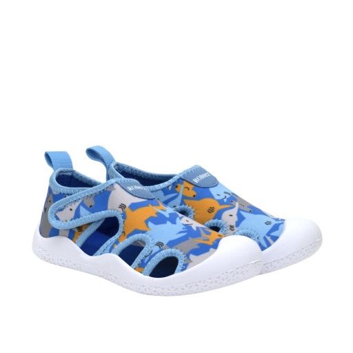 Robeez Shark Time Water Shoes- Medium Blue, Size: 9