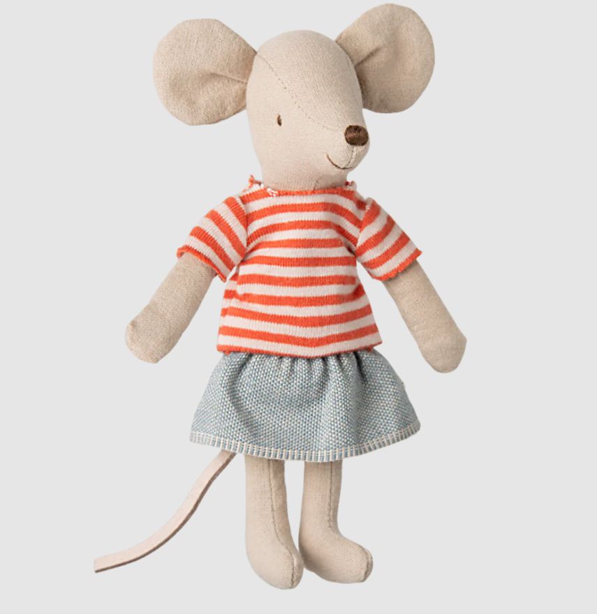 Maileg Big Sister Mouse- Stripes