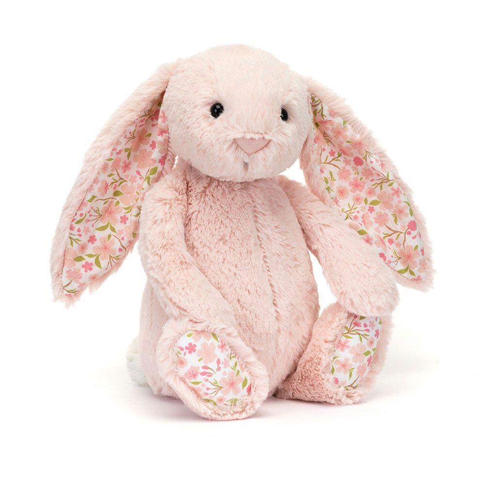 Jellycat Blossom Bunny Medium- Blush Cherry