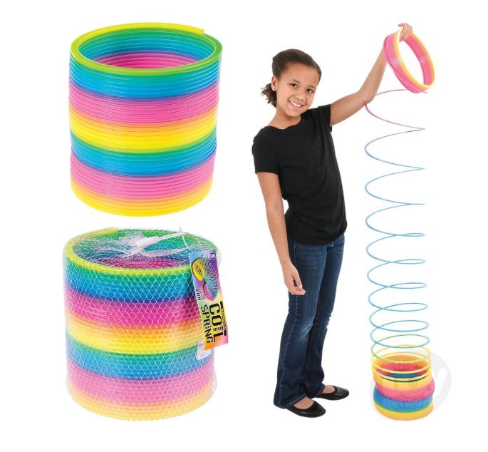 Jumbo Rainbow Coil Spring