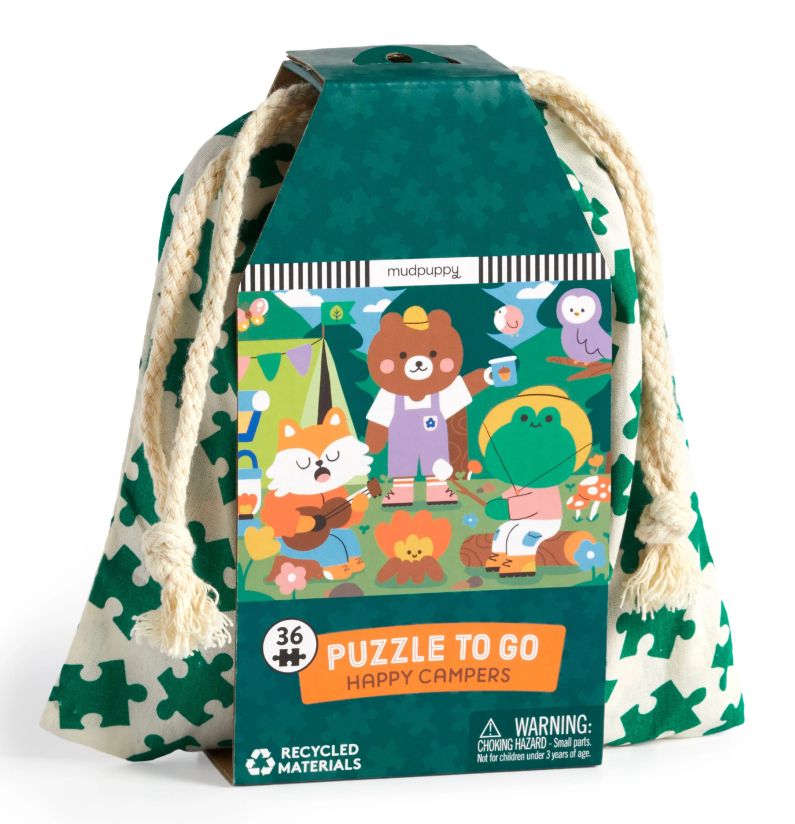36pc To Go- Happy Campers Puzzle
