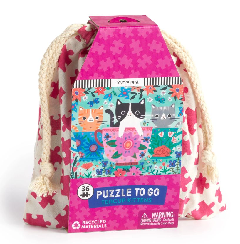 36pc To Go Teacup Kittens Puzzle