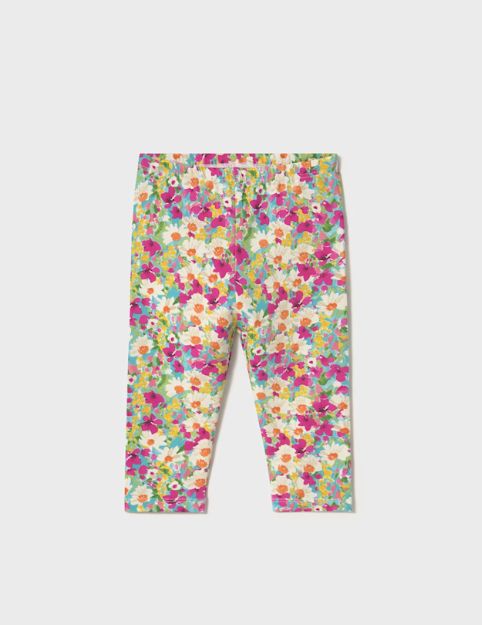 Mayoral Infant Floral Legging- Agate