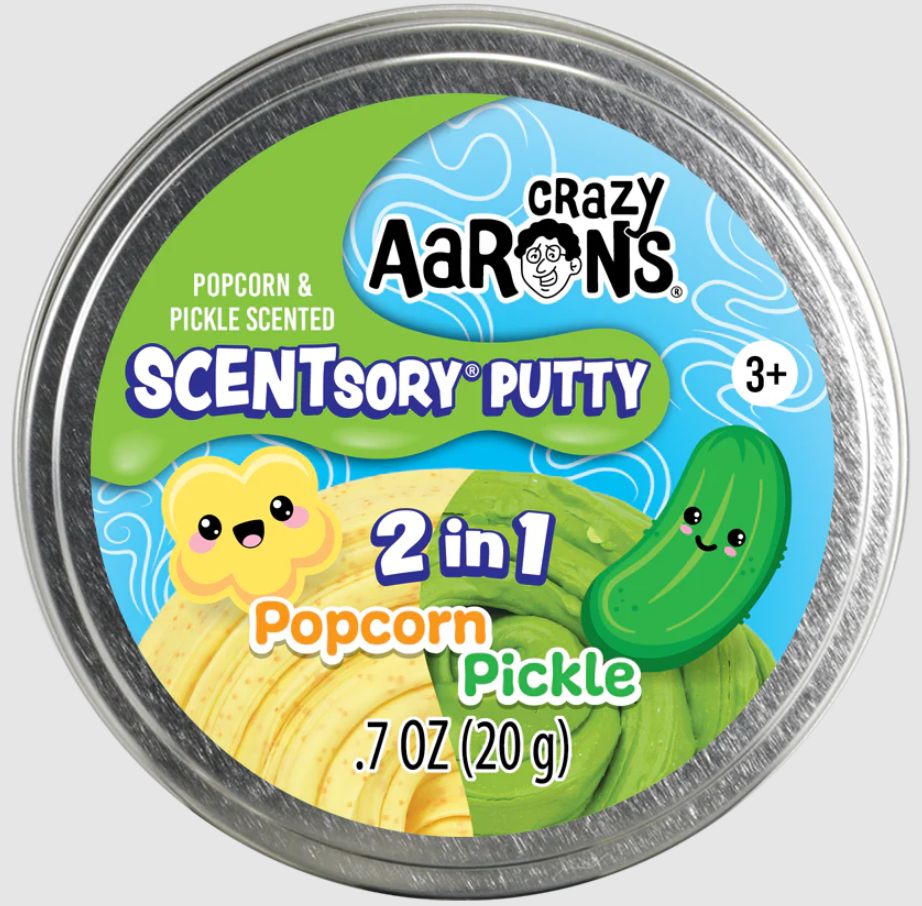 Crazy Aarons Scentsory Putty Tin- Pickle/Popcorn
