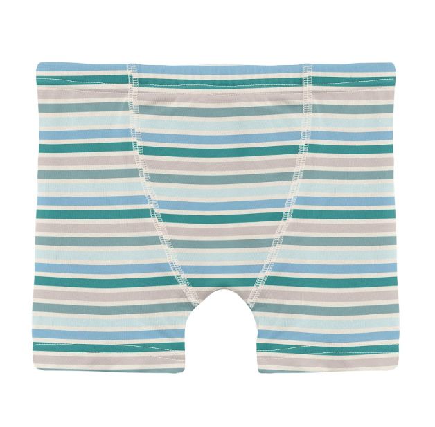 Kickee Boys Boxers-Lake Stripe