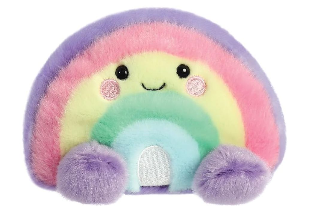 Aurora 5&quot; Palm Pals- Vivi Rainbow