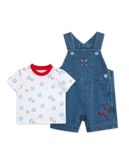 Little Me Baseball Shortall