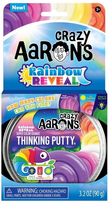 CrazyAarons 4&quot; Putty Tin- Rainbow Reveal