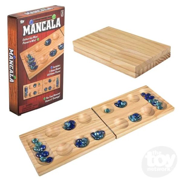 Mancala Classic Wood Game