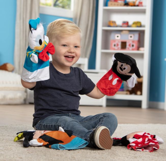 Melissa &amp; Doug Mickey &amp; Friends Hand Puppets