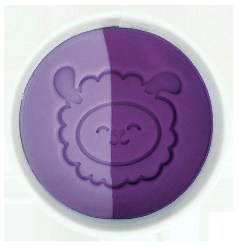 Land of Dough 1.5oz Easter Cup- Purple Lamb