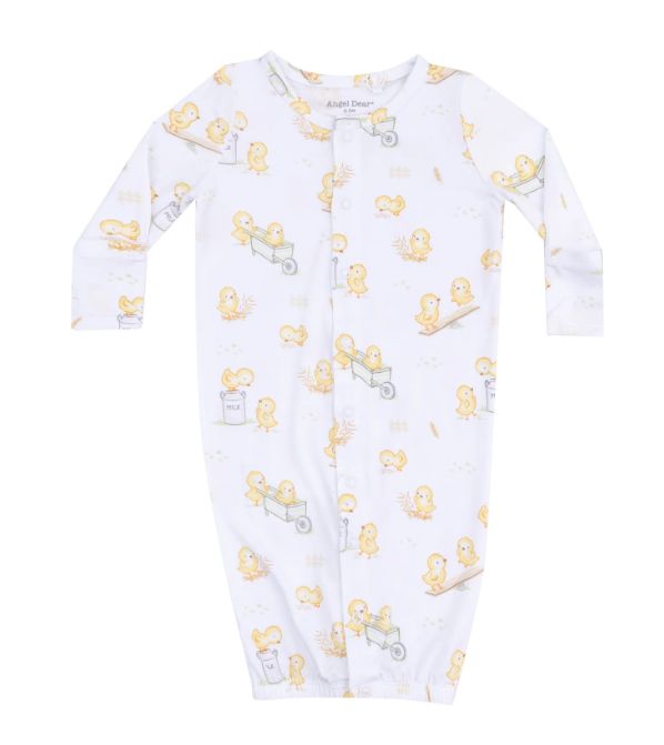 Angel Dear Baby Chicks Convertible Gown