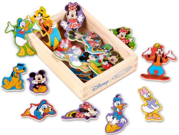 Melissa &amp; Doug Mickey Mouse Wooden Magnets